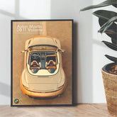 Aston Martin Db11 volante poster - wall art